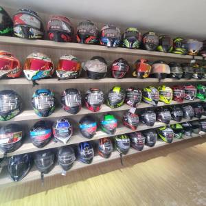 Helmet Shop for sale at Solte mode chowk