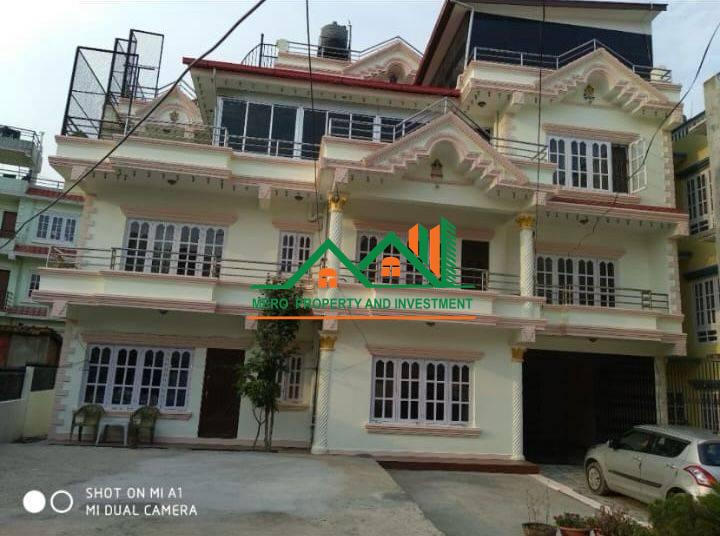 Whole house on rent at Chabahil for office use